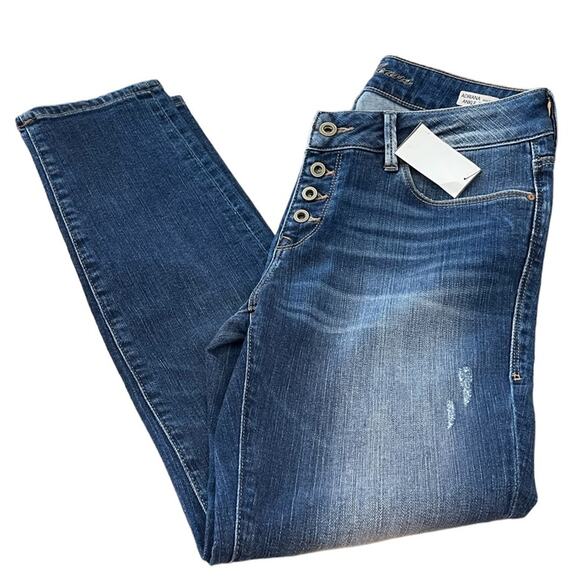 New ~ MAVI ~ Adriana Ankle Mid Rise Super Skinny Jeans  27 - Picture 6 of 8